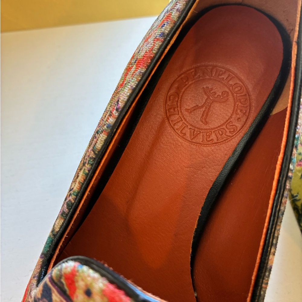 Penelope Chilvers Multicolor Floral Tapestry Loafers - Picture 2 of 4